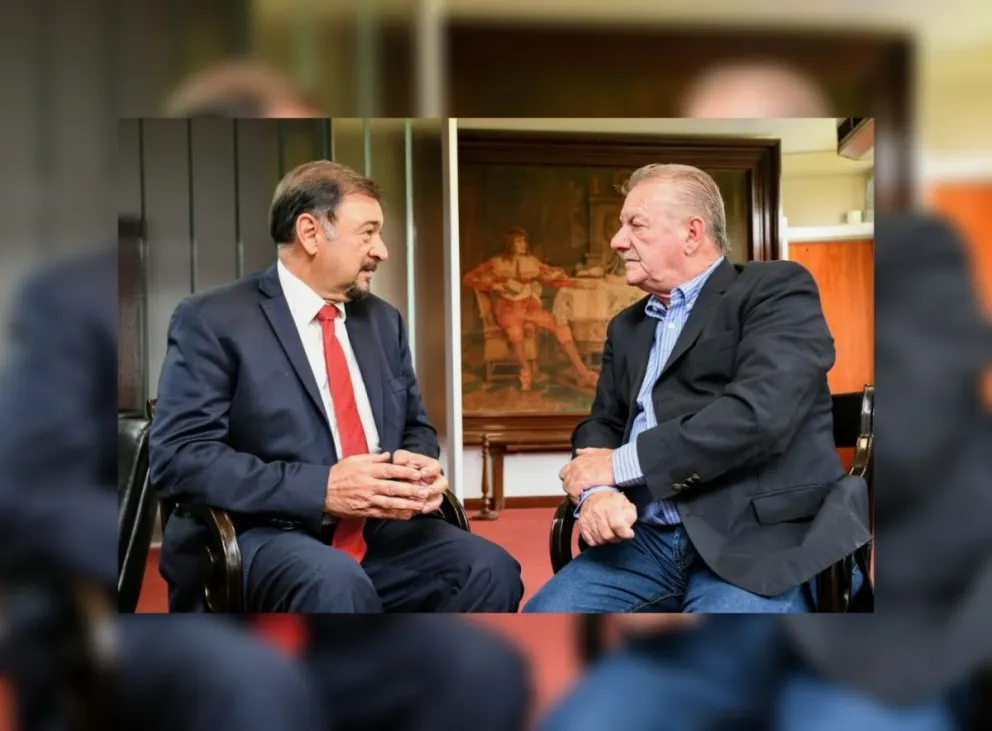 Hubo una reunión entre Miguel Isa y Antonio Marocco: “Hoy empezamos una transición ordenada”