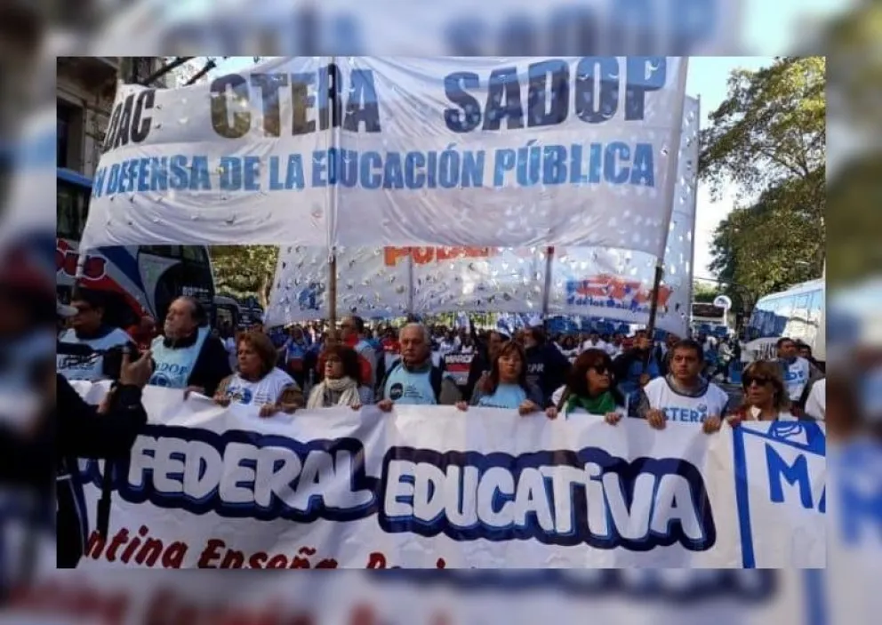 ¡Atención! Ctera convocó a un paro nacional para mañana