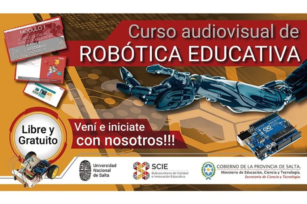 Salta: primer curso autoasistido sobre Robótica Educativa... si es lo tuyo, te contamos todos los detalles
