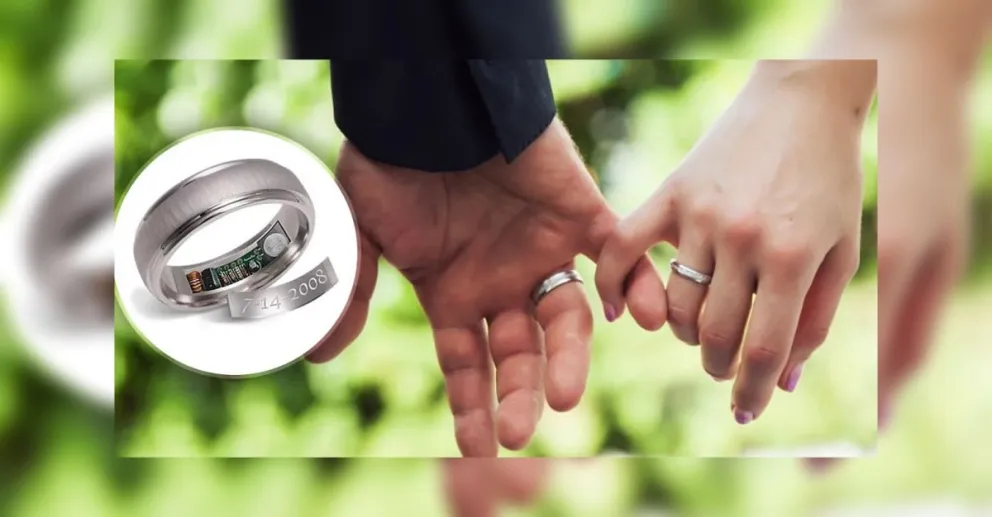 ¡Qué no se te escape ni una!: crearon anillos de matrimonio con GPS incluído