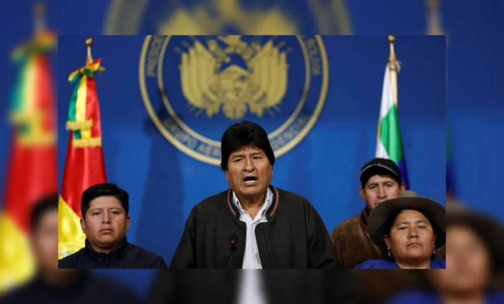 Escándalo: renunció Evo Morales