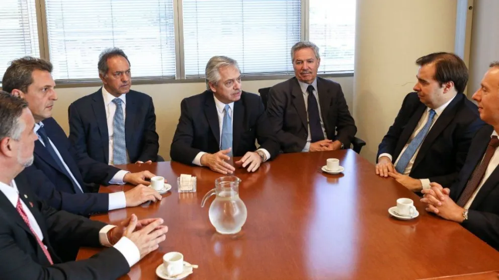Alberto confirmó qué puestos le dará a Felipe Sóla y a Scioli