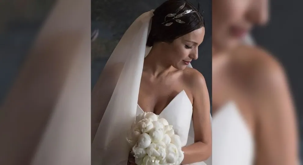 ¡Parecía una princesa! El vestido de novia de Pampita dejó a todos con la boca abierta