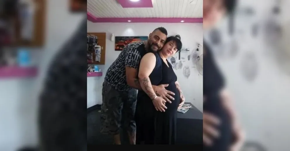 Desaparición y falso embarazo: los enigmáticos posteos del marido de Sandra