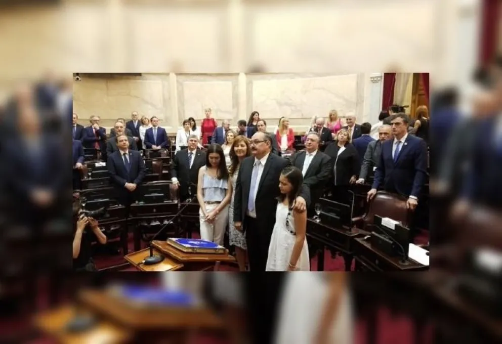 Sergio Leavy juró como senador por Salta: “Gracias a todos los que confiaron en mí”