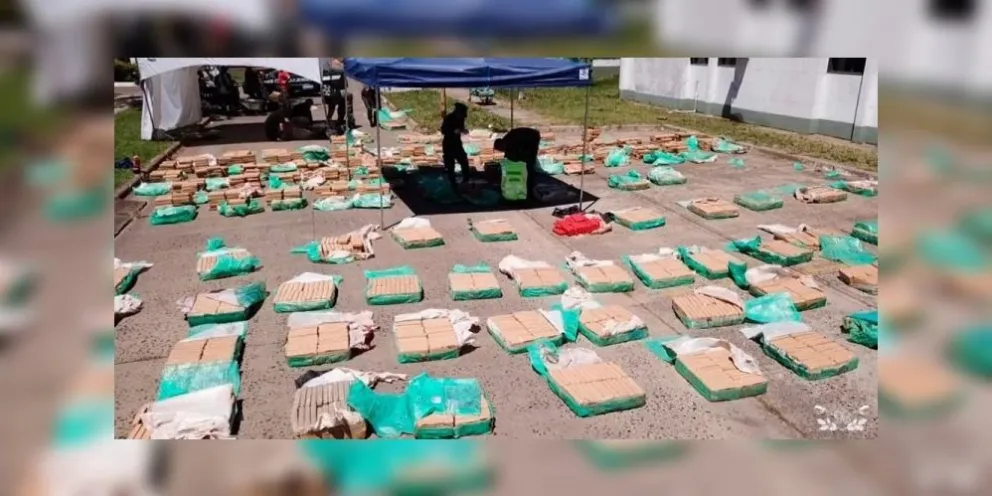 Escándalo: decomisaron 4573 kg de cocaína