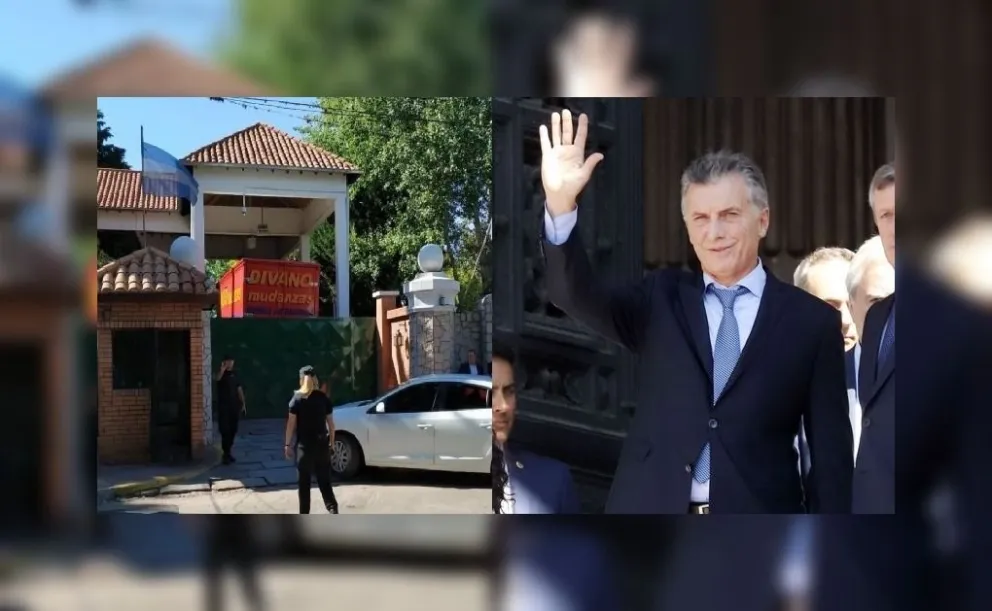 Comenzó la mudanza: Mauricio Macri se despide de Olivos