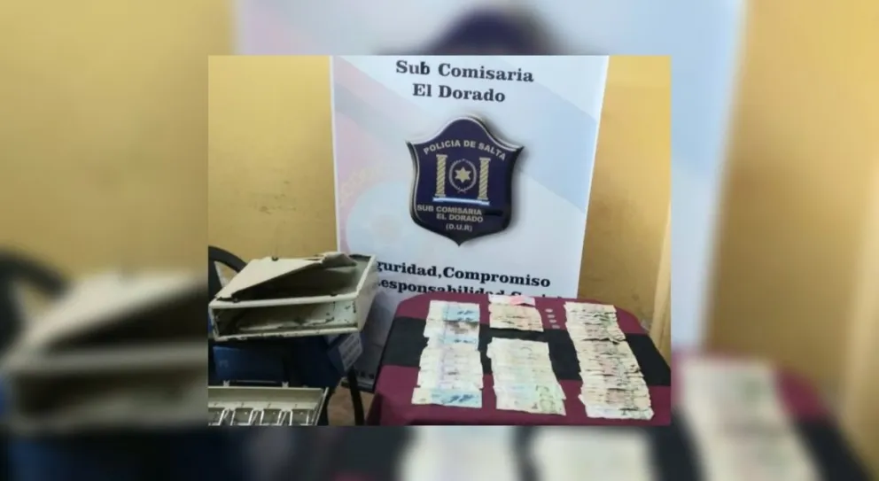 Anta: dos chorros salteños robaron $20.000 y les dieron la cana