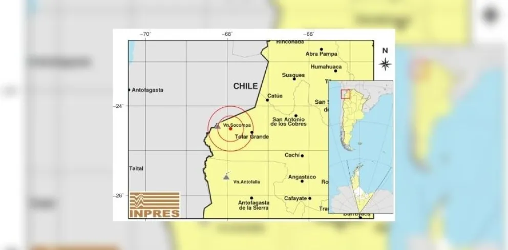 Temblor en Salta. ¿Sentiste algo?