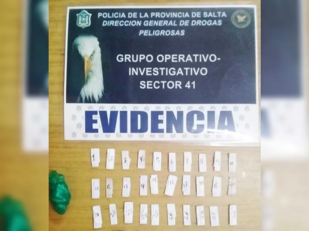 Incautaron droga en Tartagal y Salta capital: detalles del operativo