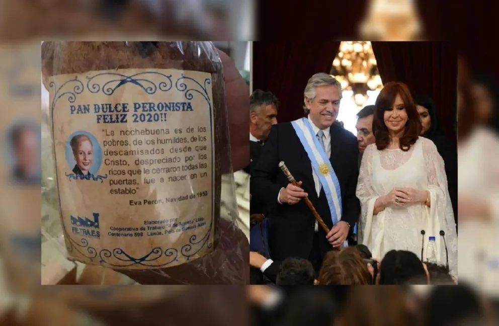 Mientras Alberto Fernández juraba como presidente, afuera del Congreso el “pan dulce peronista” era furor
