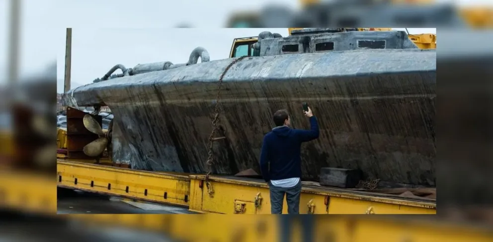 Durísimo golpe al narcotráfico: encontraron un submarino con droga
