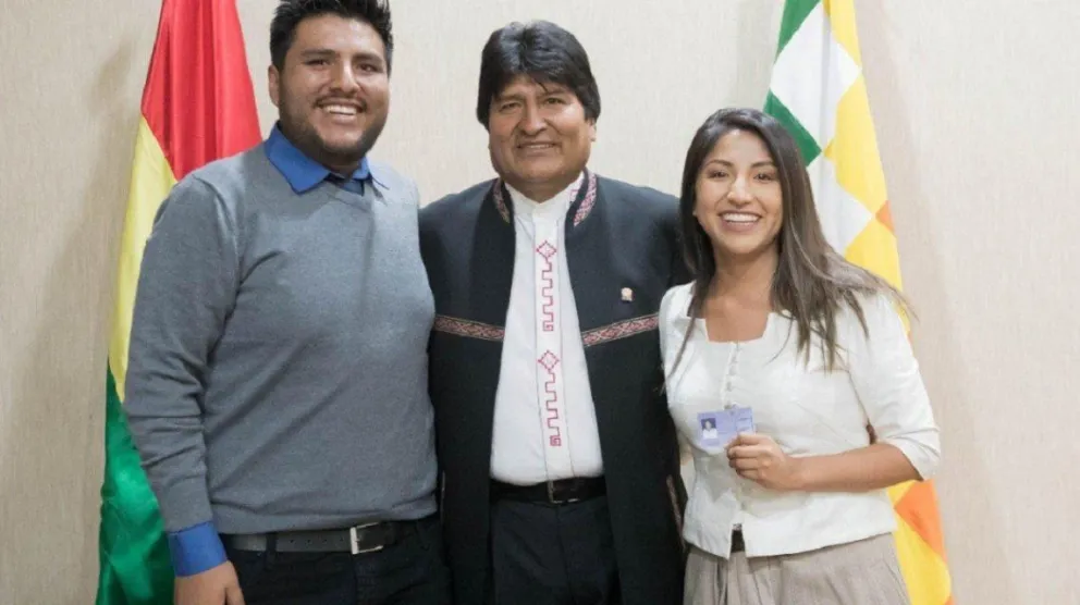 Los hijos de Evo Morales llegaron a Argentina por asilo