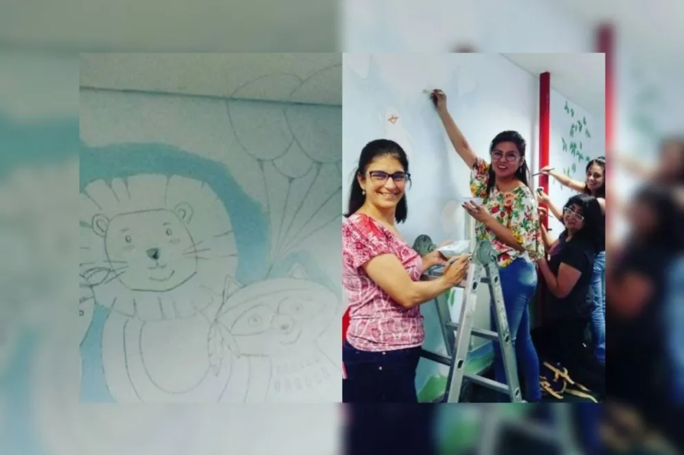 Llamado a la solidaridad: se buscan voluntarios para pintar una sala del Materno Infantil