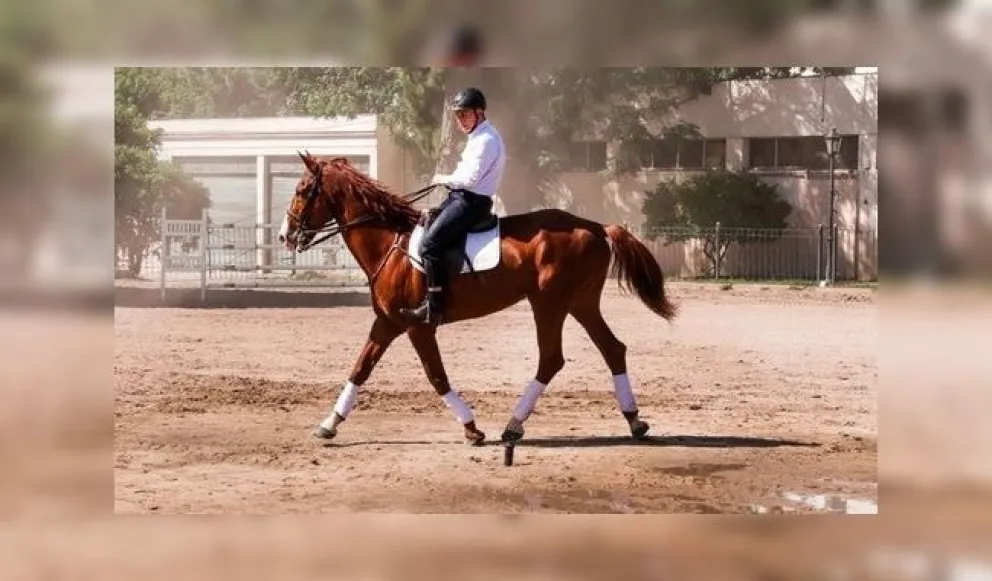 Macri se despidió de Granaderos: montó un gran caballo
