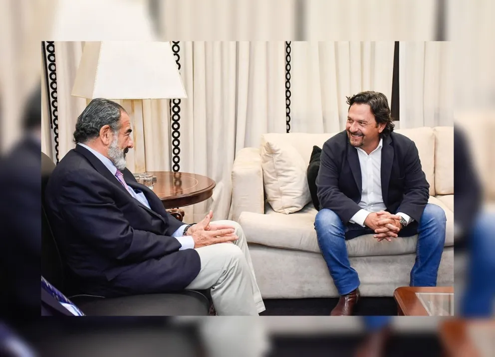 Importante reunión entre Gustavo Sáenz e inversores chilenos