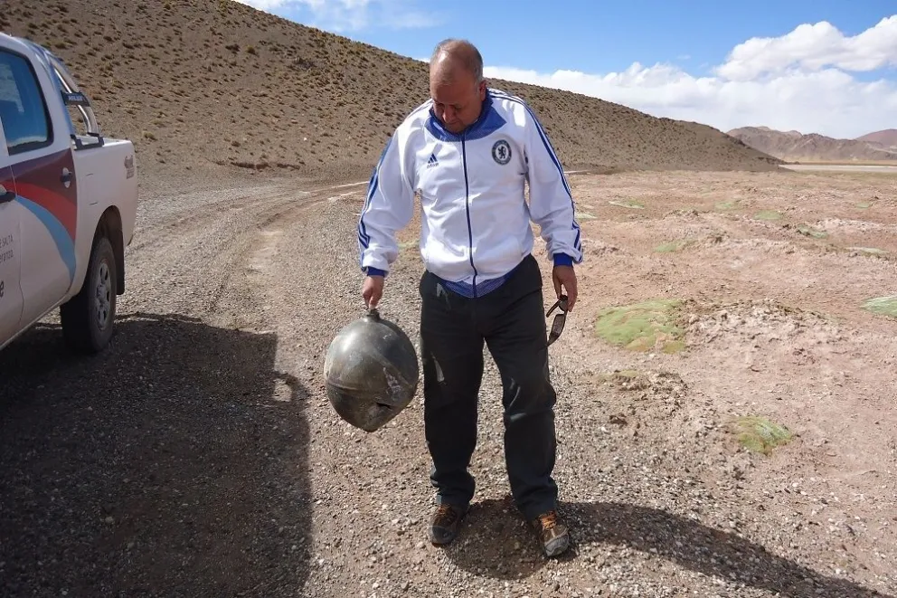 Puña salteña: hallan un objeto caído del espacio