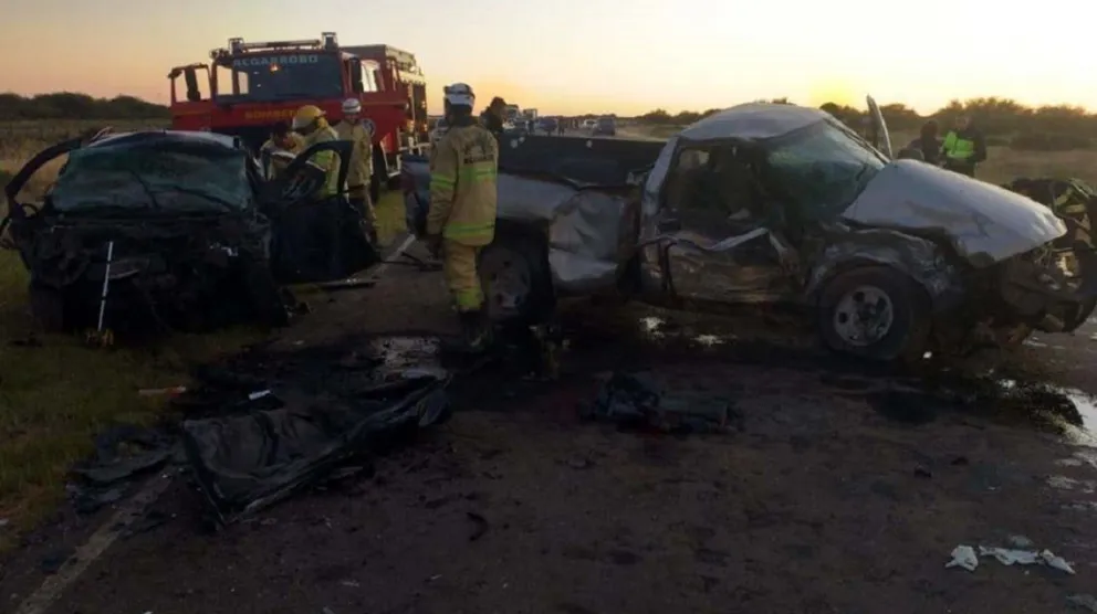 Tragedia en la ruta: un triple choque dejó varios muertos