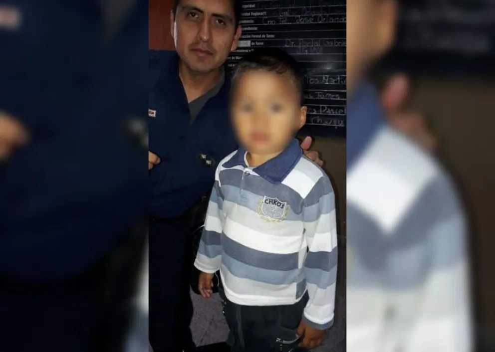 Preocupante: apareció un niño de tres años y no hay rastros de su familia