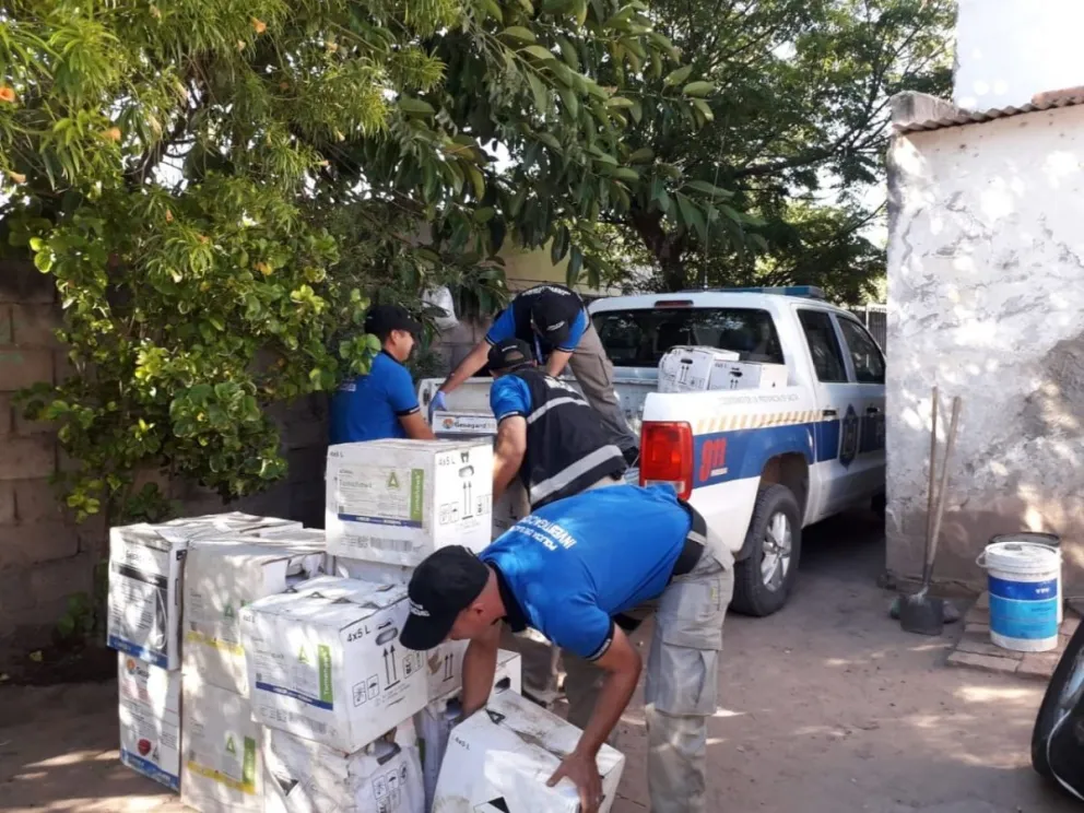 Salteños se dedicaban a robar agroquímicos y los comercializaban: ¿dónde? FOTOS
