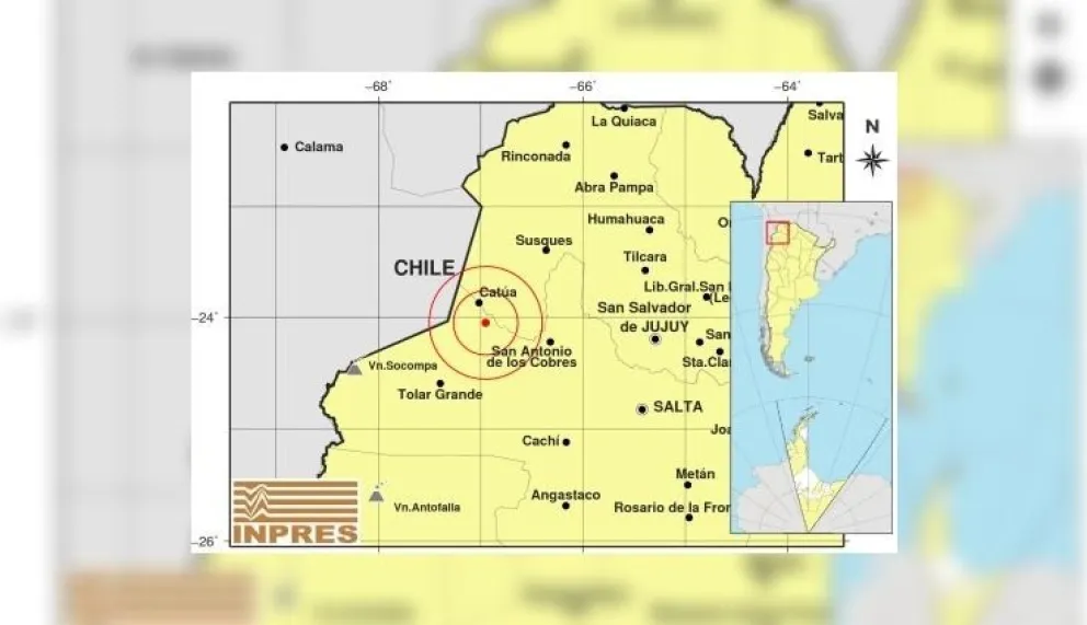 Tembló Salta la Linda. ¿Sentiste algo?