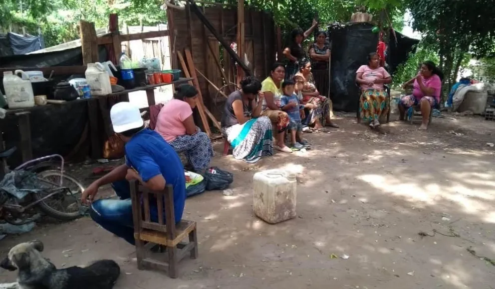 Soledad y tragedia: murió un niño wichi de un año