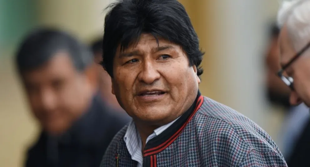 Evo Morales comenzó su campaña política en nuestro país