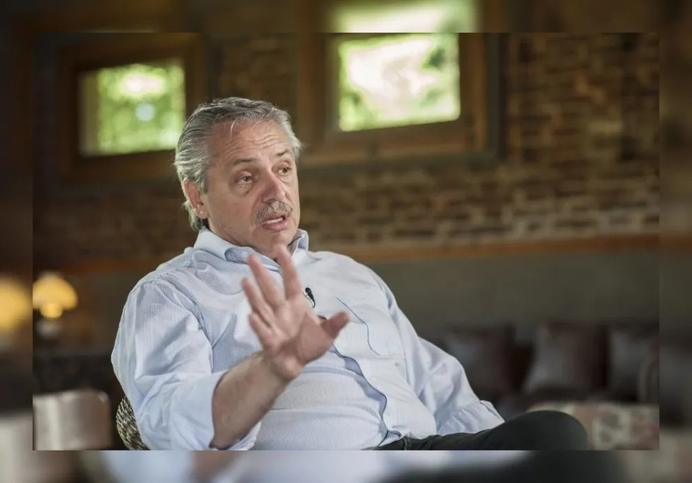 Alberto Fernández: "Cristina influyó lo mismo que cualquier persona”