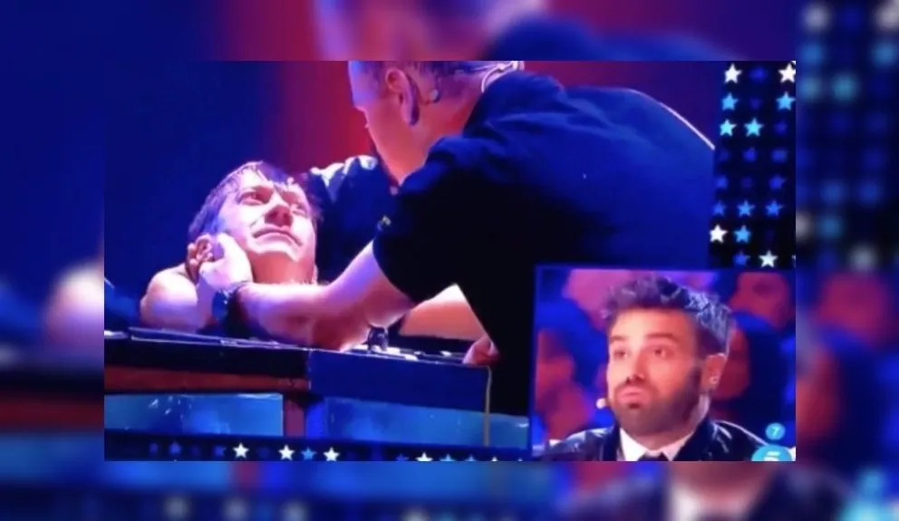 VIDEO. Pánico en la pantalla grande: a un mago le salió mal un truco y todos se desesperaron