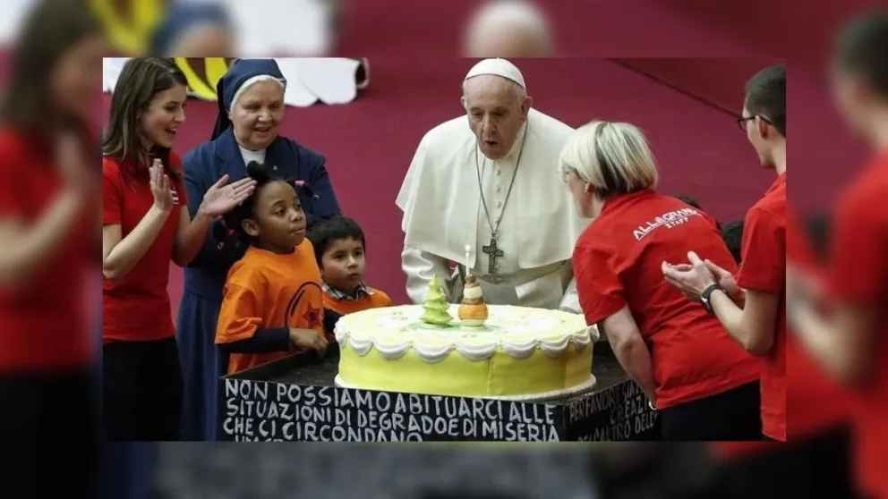 ¡Feliz cumpleaños! El Papa Francisco celebra su natalicio