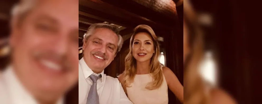 Fabiola Yáñez publicó fotos de su Año Nuevo con Alberto Fernández