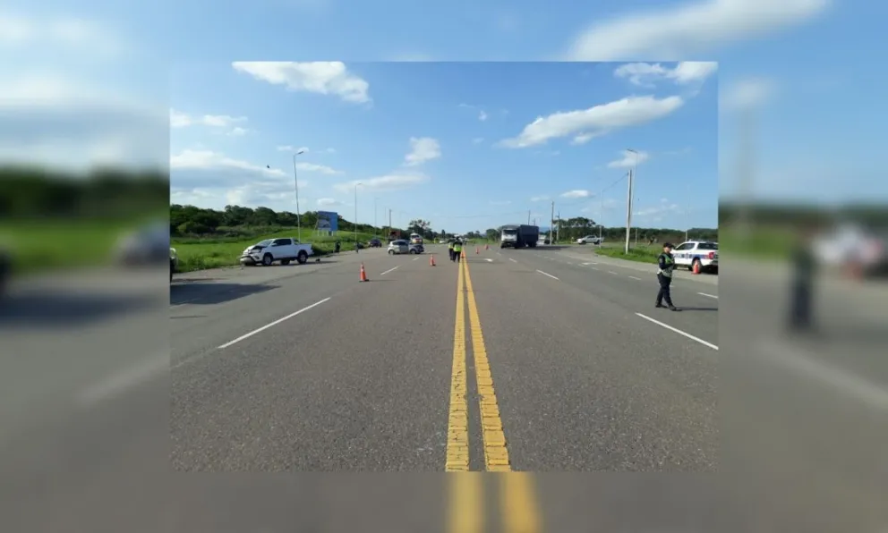 Hubo un impactante choque en la ruta nacional N°9