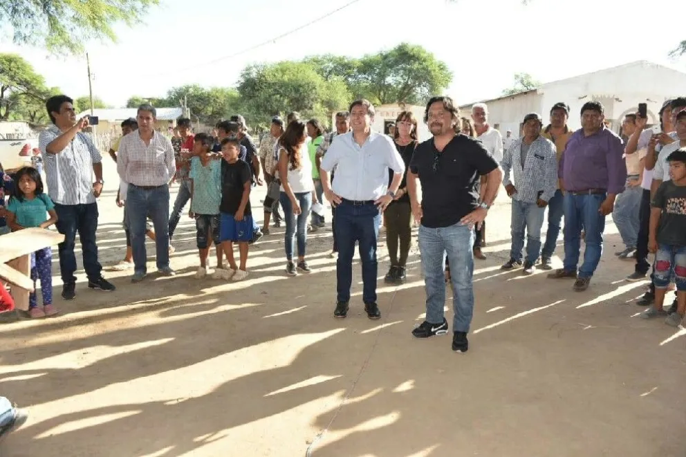 El ministro Daniel Arroyo y Sáenz recorrieron Santa Victoria Este