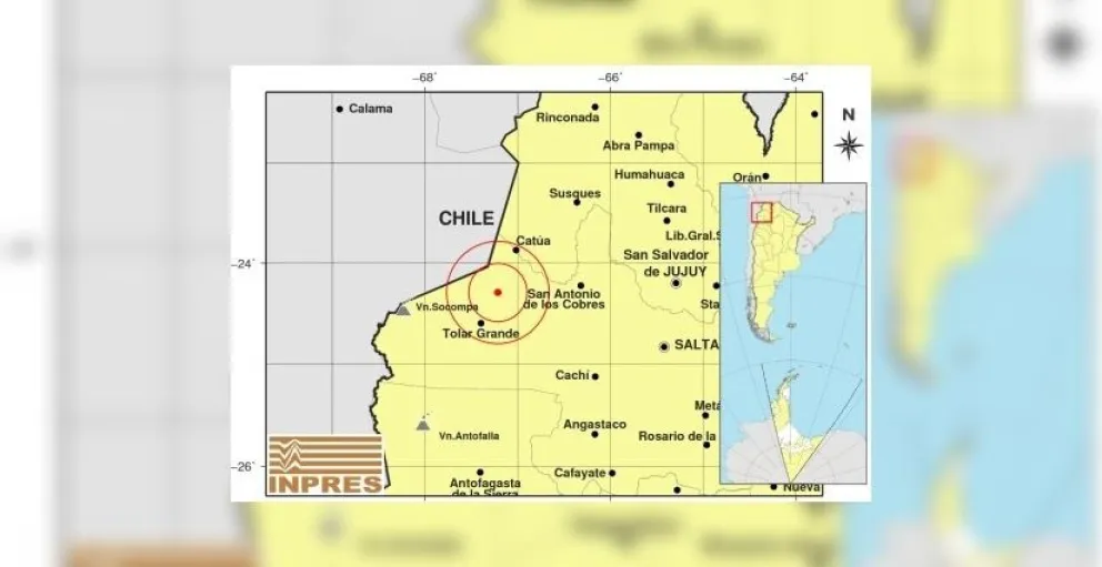 Sacudón en Salta. ¿Sentiste el temblor?