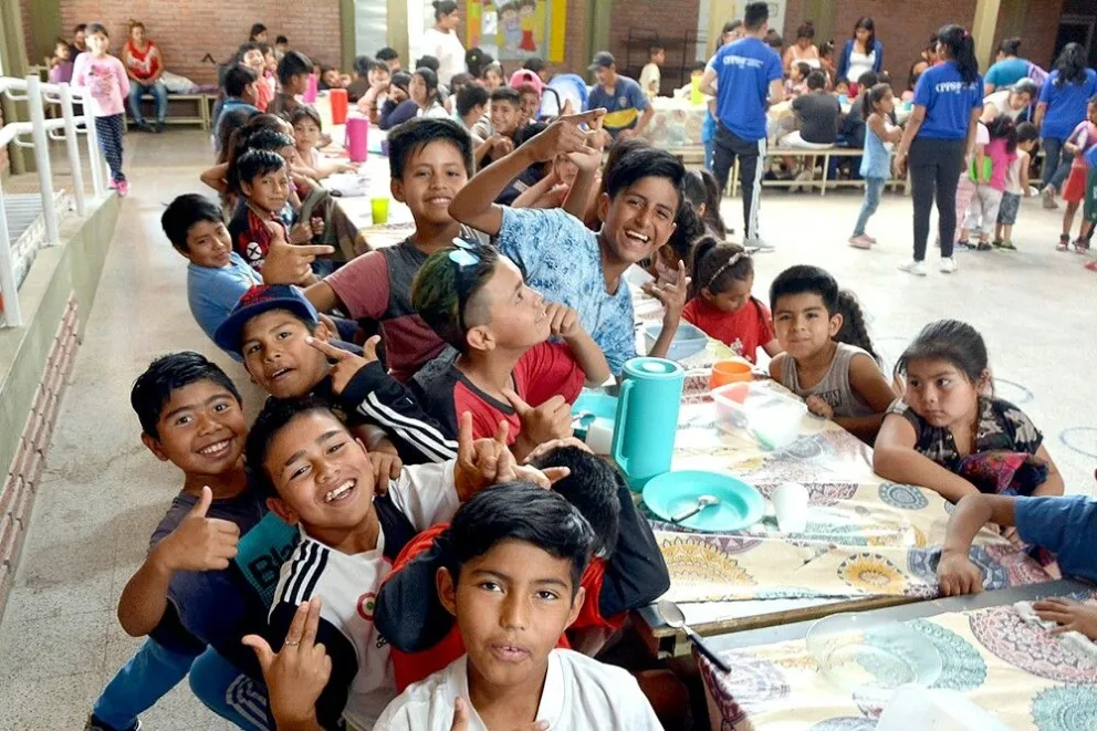 ¡Qué bueno! Contención educativa y alimentaria para jóvenes y niños salteños