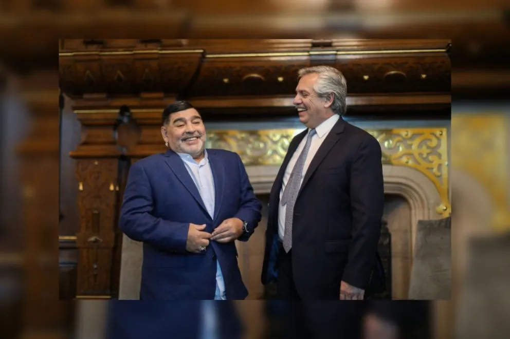 Alberto Fernández habló sobre Maradona luego del gran encuentro. ¿Qué dijo?