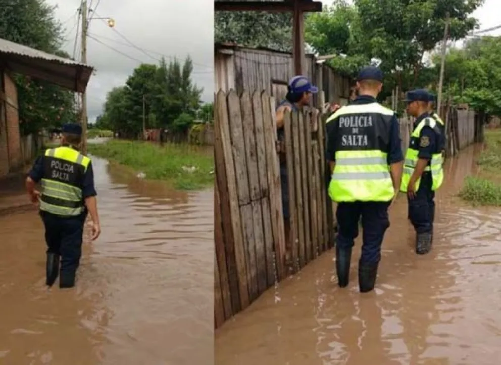 Temporal en Salta: más de cuarenta personas afectadas