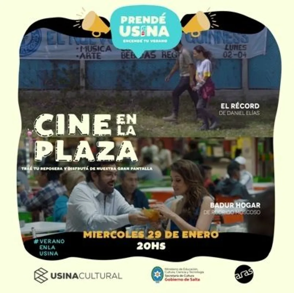Cine en la plaza: ¿qué vemos hoy?