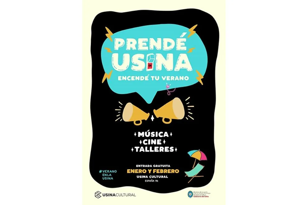 Usina Cultural: estas son las actividades que se podrán disfrutar en enero y febrero