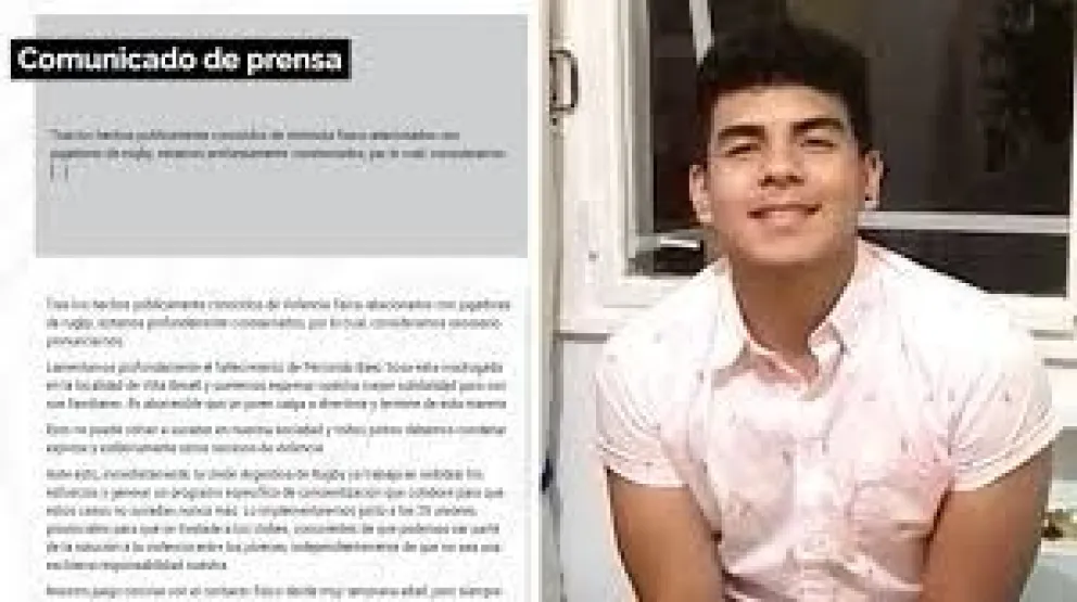 El comunicado que emitió la Unión Argentina de Ruby, tras la muerte de Fernando