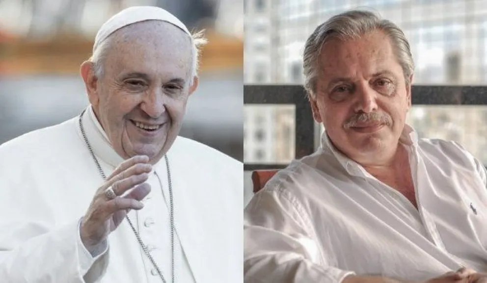 Alberto Fernández viajó a reunirse con el Papa Francisco