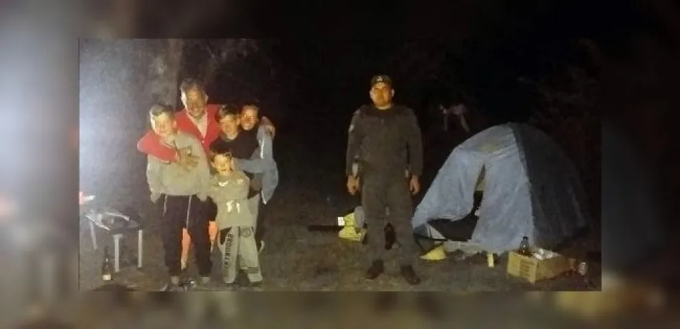 Alivio: encontraron a la familia que se había perdido