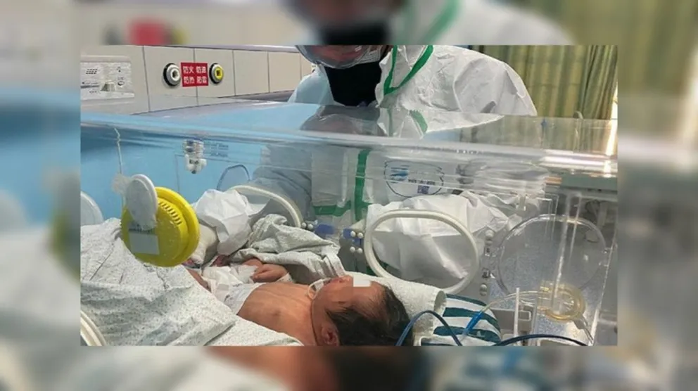 Terrible: nació un bebé con coronavirus