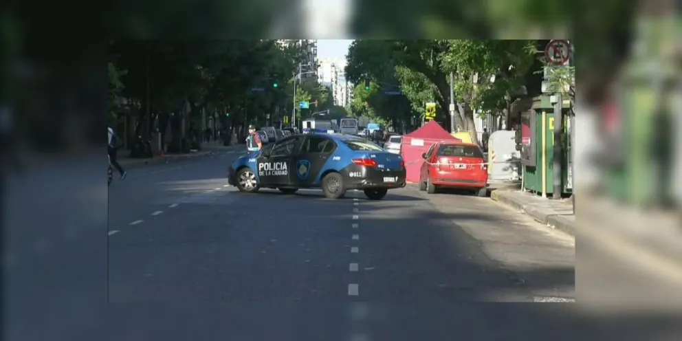 Tragedia en el Congreso: un hombre mató a un peatón y se dio a la fuga
