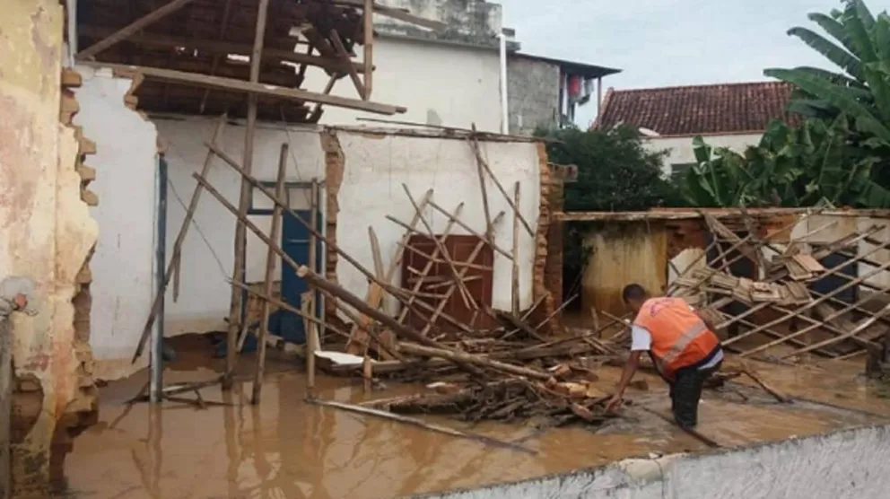 Temporal en Brasil: se desencadenó una tragedia