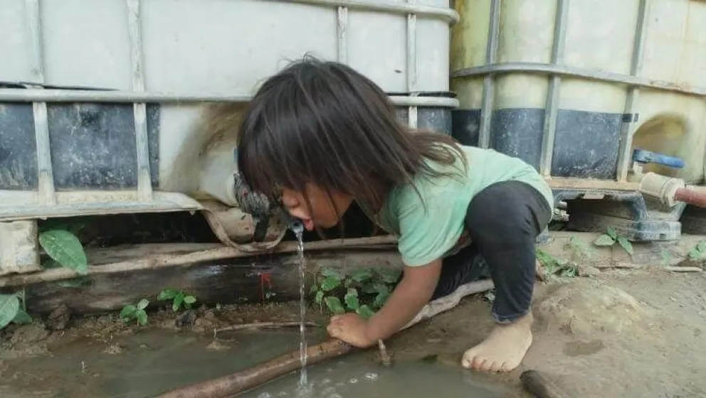 Comprometidos: el Gobierno nacional quiere proveer de agua a los Wichís