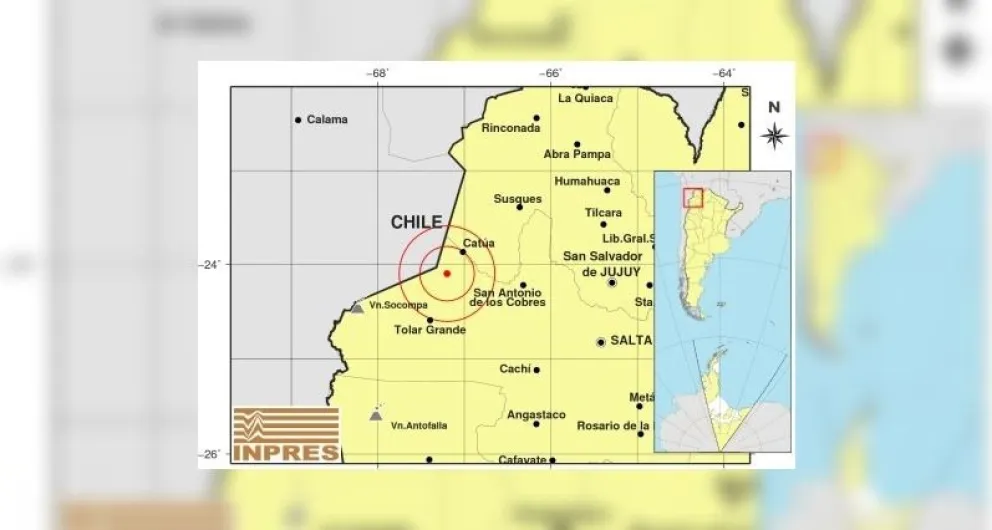 Hace minutos: tembló Salta la Linda
