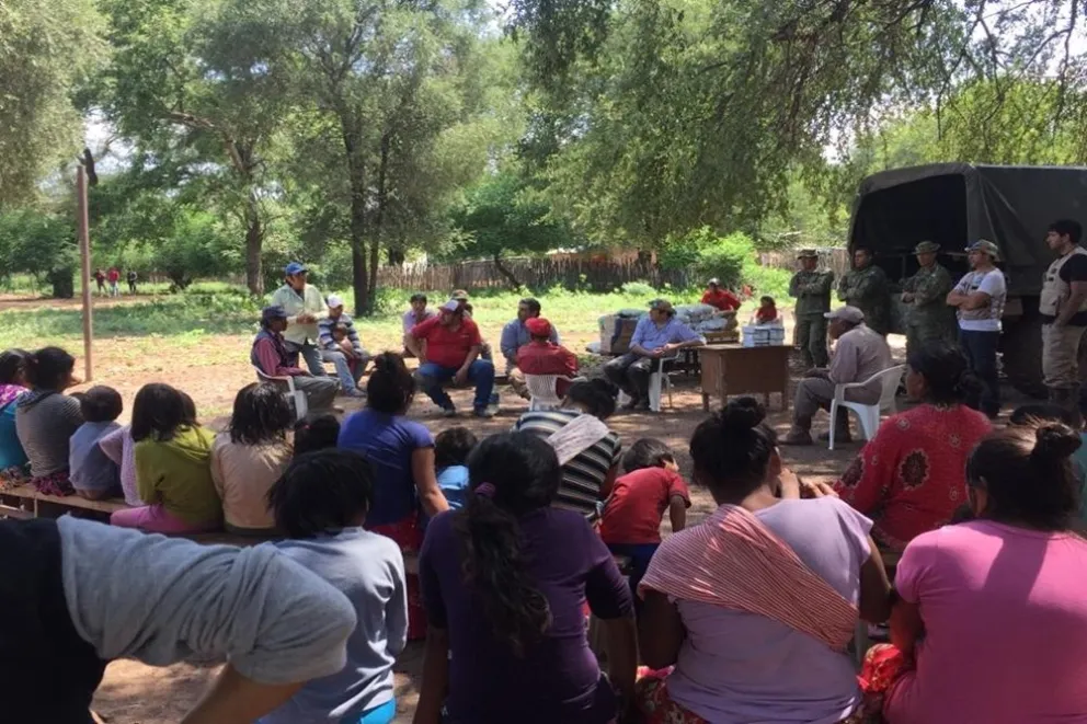 Tartagal: intenso trabajo de asistencia integral a familias afectadas