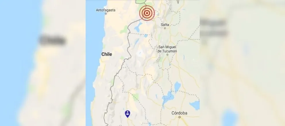 ¡Qué miedo! Se sintió un fuerte temblor en Salta