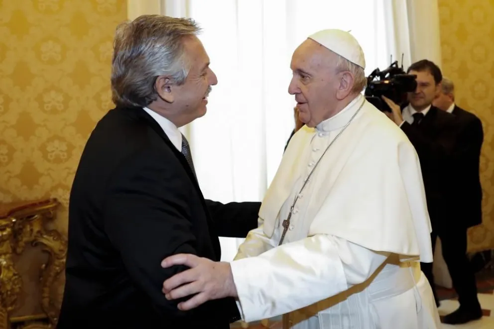 Alberto Fernández se expresó en las redes tras el gran encuentro que mantuvo con el Papa Francisco